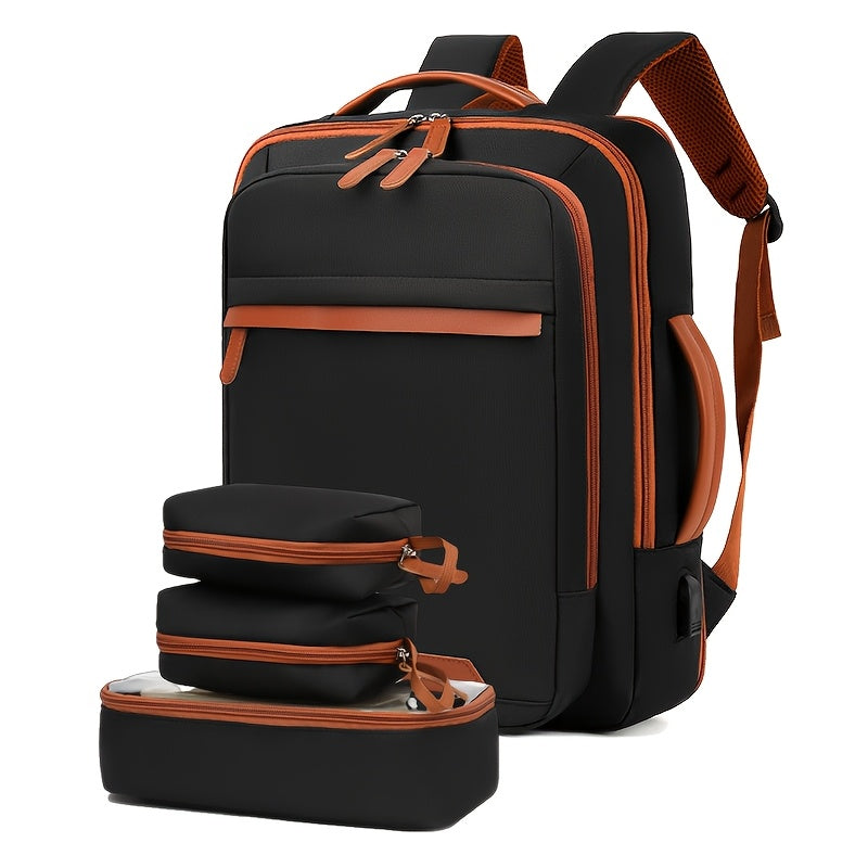 Outdoor Backpack A Versatile Outdoor Backpack That Can Expand, Suitable for Laptops, Featuring a Wet And Dry Separation Design, Ideal for Students And Business Travel, And Can Be Used As Carry-On Luggage