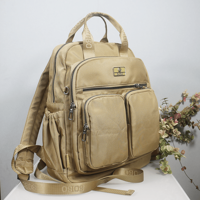 【Women's Backpacks】Travel Backpack for Women Fashion Woman Backpack High-capacity School Bag Lightweight Laptop Bag Multiple Pockets Cabin Backpack for Man Nylon Soft Handle Solid Multi-pocket Travel Zipper Feminina School Bags