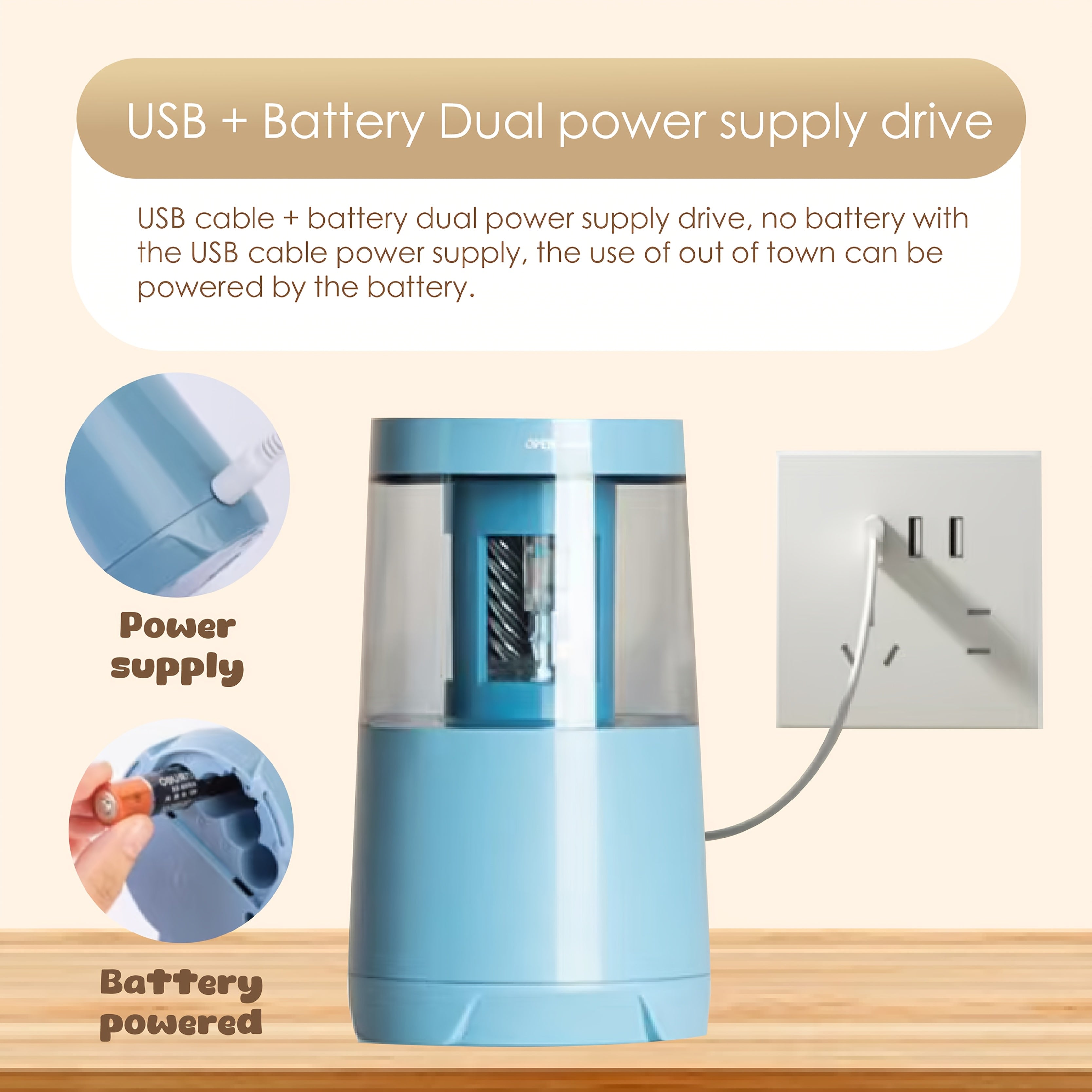 Electric Pencil Sharpener Designed for Professionals, Featuring Quick And Accurate Sharpening Capabilities. This Smart Automatic Device Offers Effortless Sharpening And Comes with Gift Stickers And USB