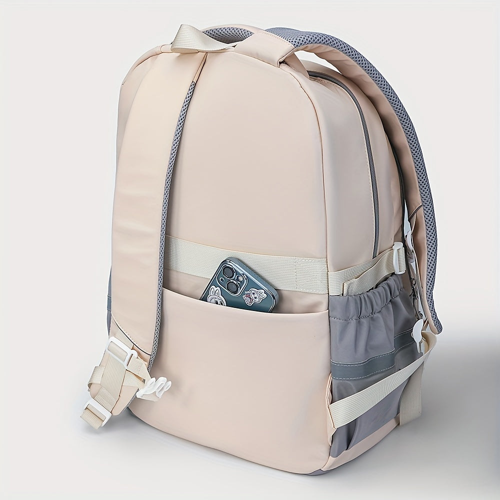 Stylish Student Backpack Stylish Minimalist Backpack for High School & College Students | Large Capacity with Six Pockets, Suitable for Teenagers