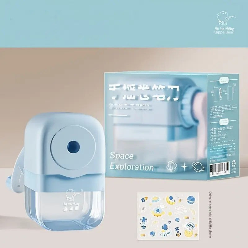 Manual Pencil Sharpener - Various Designs, No Batteries Needed, Features a 5-Level Adjustable Point, Made from ABS Material, Ideal for Students, Households, And Workplaces, Can Serve As Birthday Presents, Back-To-School Gifts