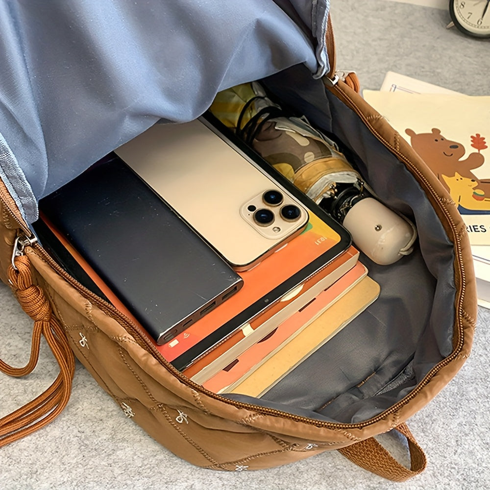 Personalized Student Backpacks | Custom Name Embroidered Bags with Large Capacity And Adjustable Straps | Unisex Lightweight Travel Bags with a Stylish College Vibe | Ideal Choice for Halloween, Christmas, Birthday Parties