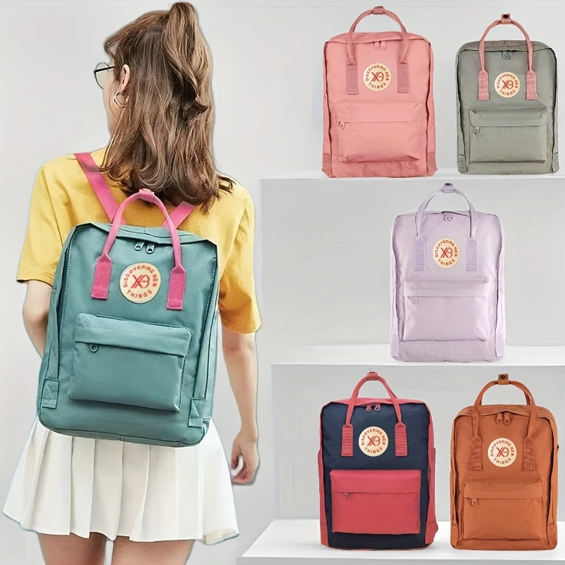 The ASGONY Unisex Large Capacity Canvas Backpack Features a Unique Design, Is Particularly Durable, And Is Suitable for School, Commuting, Travel, Outdoor Activities, Sports, And Daily Use. It Supports a 12.5-Inch Laptop