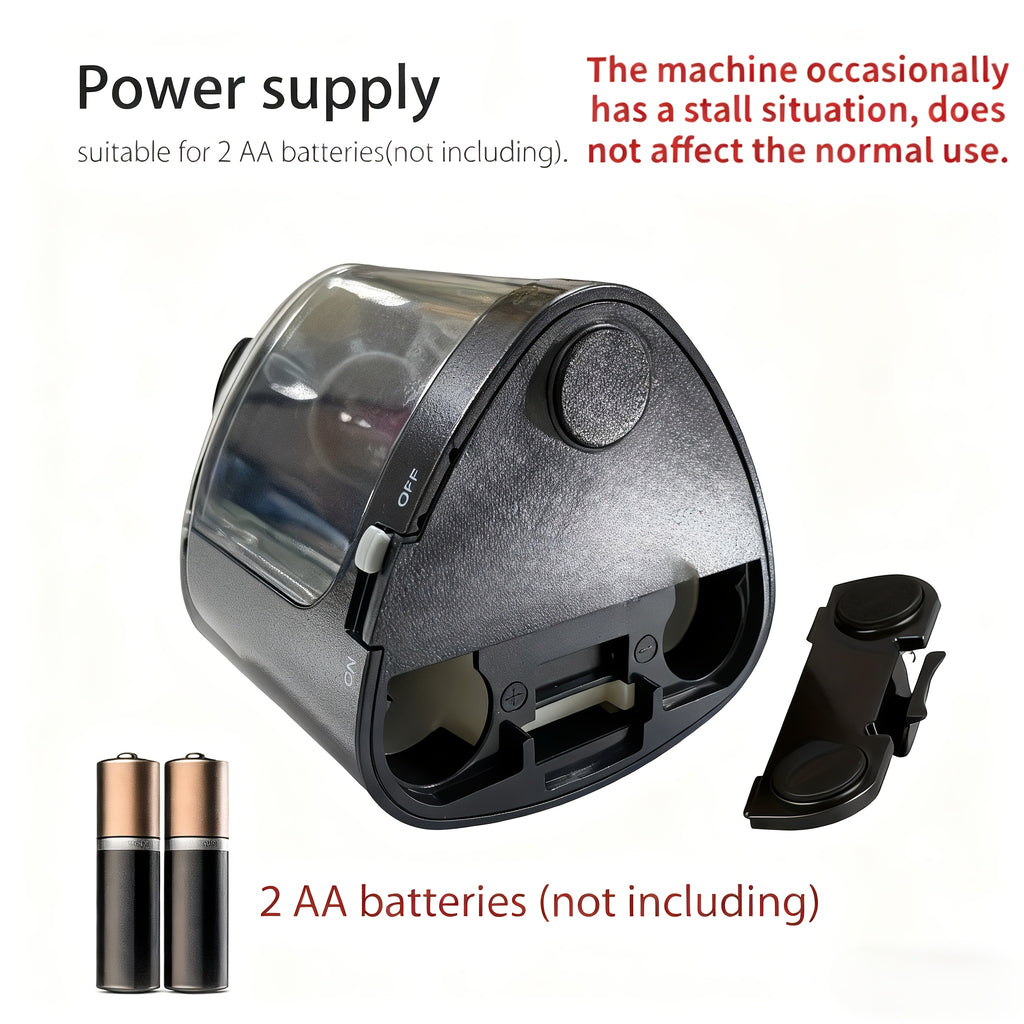 An automatic electric pencil sharpener that quickly sharpens in seconds. Features - suitable for desktop use, maintenance-free, compact design, sharpens pencils in seconds, electric pencil sharpener, office supplies, stylish design, shavings