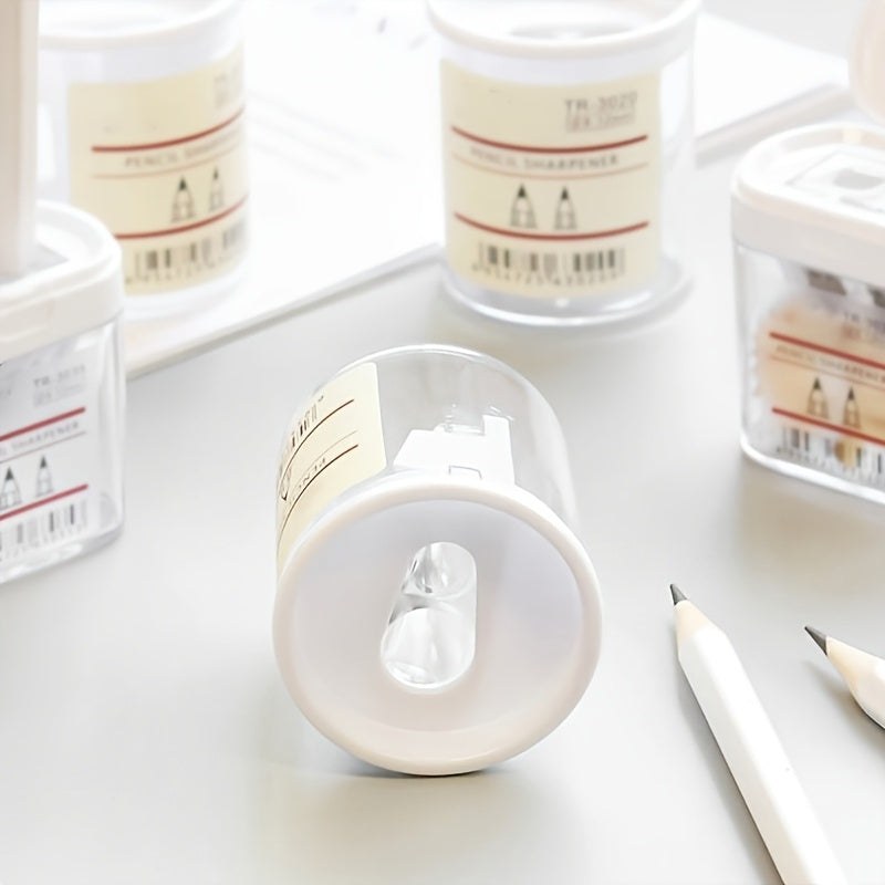 1 Compact Dual Slot Pencil Sharpener for HB\u002F2B and More Models- Ideal for Artists, Students, and Office Use