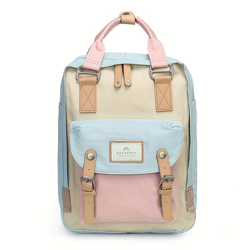 Women's & Suitable for Unisex Sweet Backpack - Adjustable Strap Nylon School, Travel, College Backpack with Zipper Closure & - Cute Bookbag for,