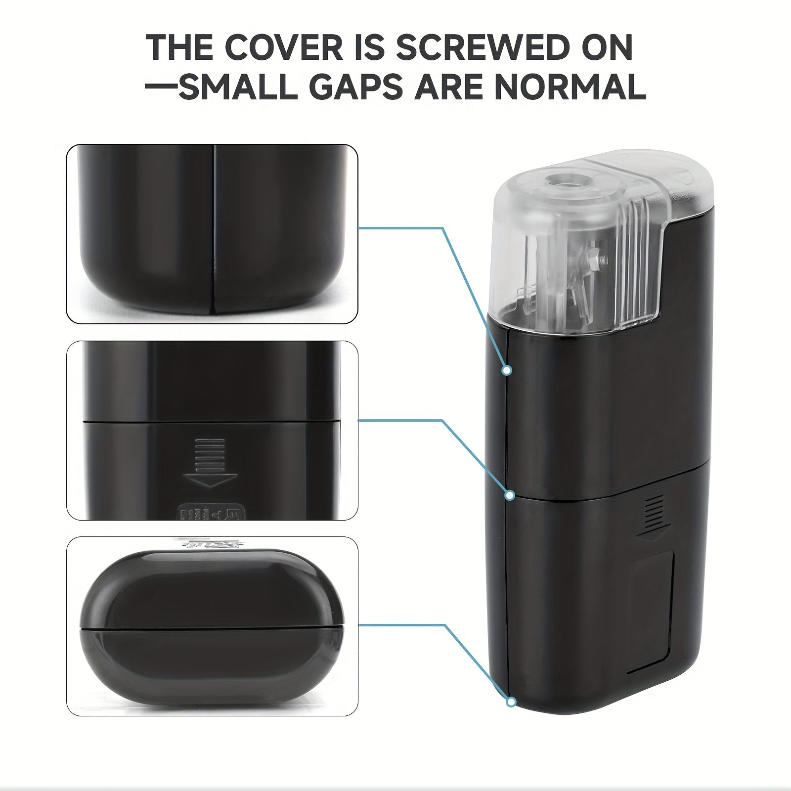 Electric Pencil Sharpener, Protable Automatic Pencil Sharpener for Colored Pencils 6-8mm, Pocket-Sized with Creative Patented Design, Suitable for Art Classroom, Home, Office