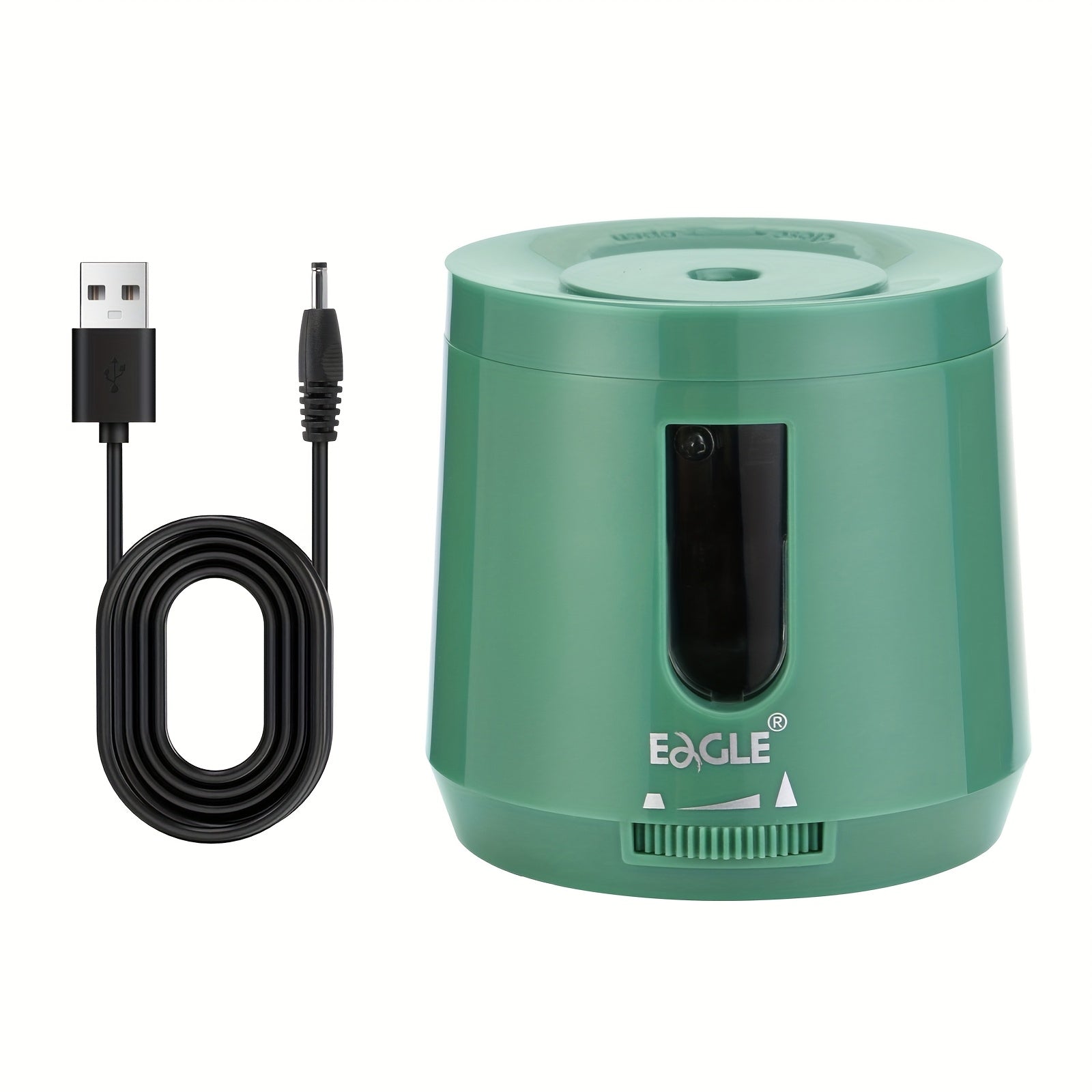 Electric Pencil Sharpener, Powered by Batteries Or USB, Quickly Sharpens Blades, Portable Automatic Pencil Sharpener, Suitable for Colored Pencils (6-8 Mm), for Office And Home Use