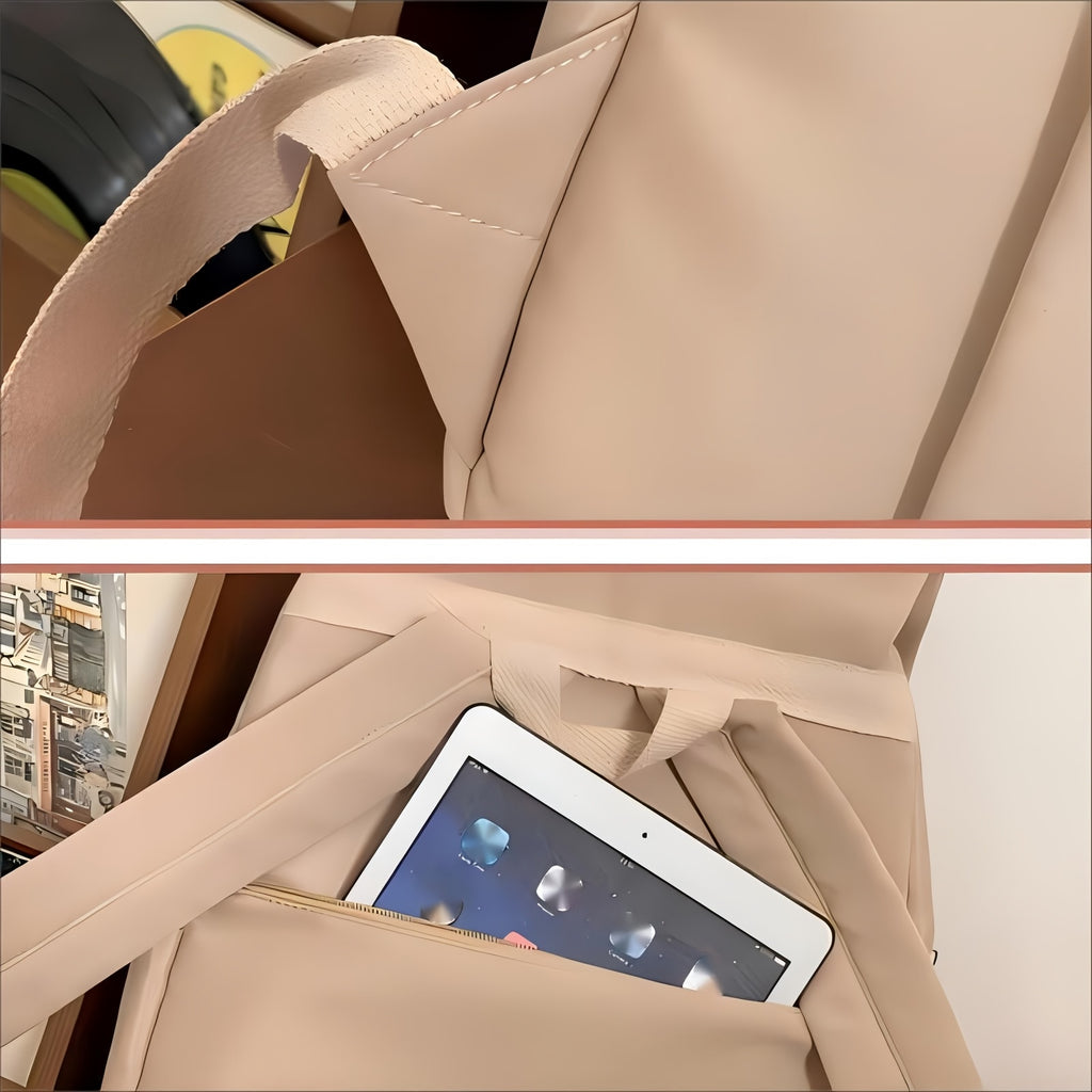 Cute INS backpack, capybara large capacity backpack, female student backpack, college student simple and ugly shopping versatile backpack, accommodating 14 inch tablets, and easy to maintain, step into the world of capybaras